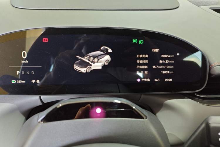 Used Zeekr 007GT 2025 Four-Wheel Drive Intelligent Driving Version 75 kWh Instrument Cluster