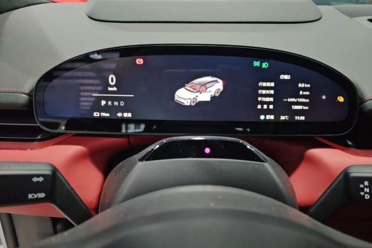 Used Zeekr 007GT 2025 Four-Wheel Drive Intelligent Driving Version 75 kWh Instrument Cluster
