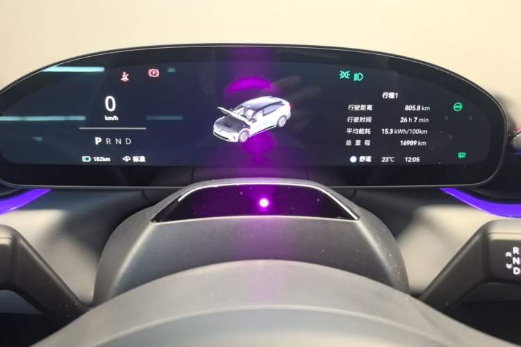 Used Zeekr 007GT 2025 Four-Wheel Drive Intelligent Driving Version 75 kWh Instrument Cluster