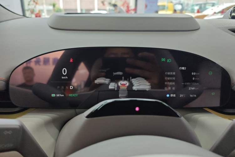 Used Zeekr 007GT 2025 Rear-Drive Intelligent Driving Version 75 kWh Instrument Cluster