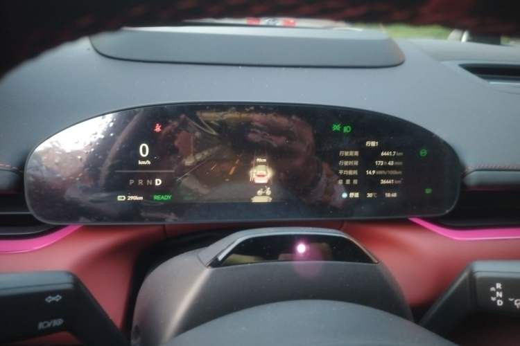 Used Zeekr 007GT 2025 Rear-Drive Intelligent Driving Version 75 kWh Instrument Cluster