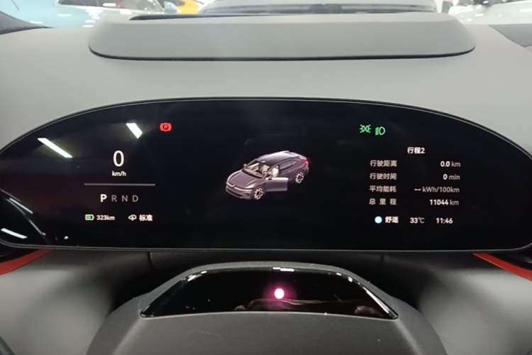 Used Zeekr 007GT 2025 Four-Wheel Drive Intelligent Driving Version 75 kWh Instrument Cluster