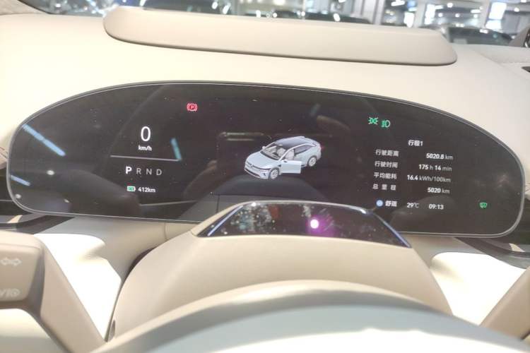 Used Zeekr 007GT 2025 Rear-Drive Intelligent Driving Version 75 kWh Instrument Cluster