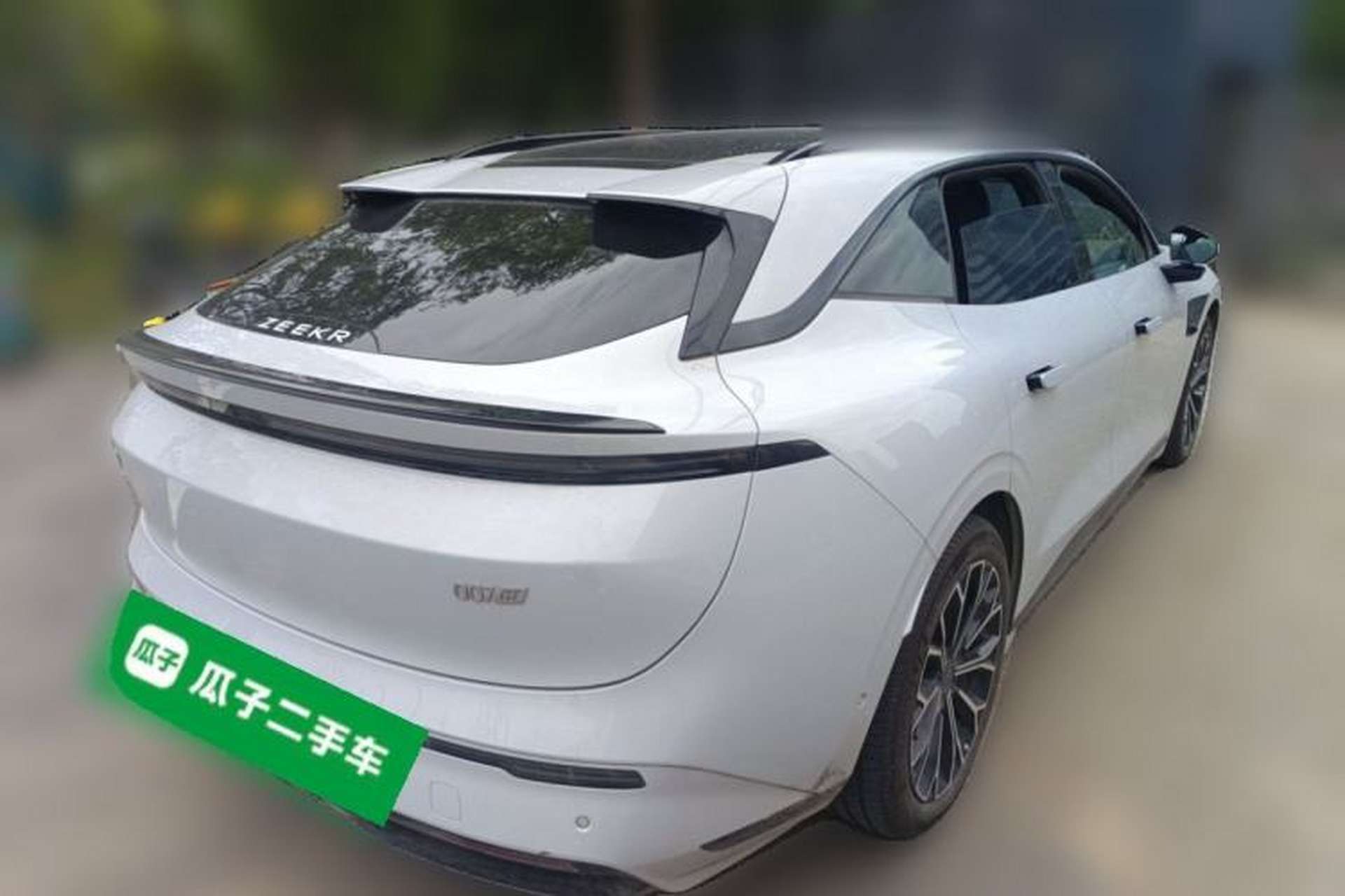 Used Zeekr 007GT 2025 Rear-Drive Intelligent Driving Version 75 kWh Rear Right 45 Deg