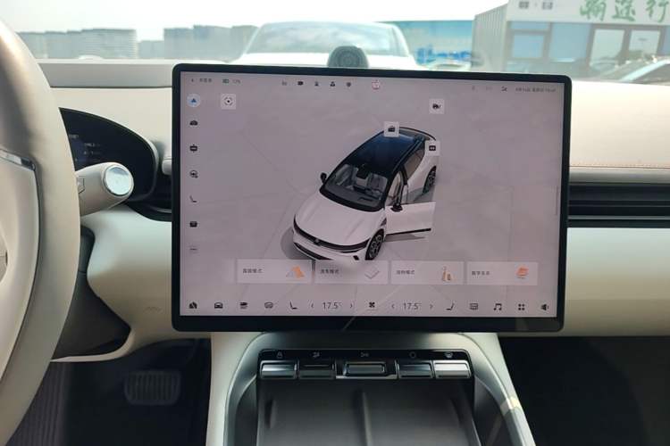 Used Zeekr 007GT 2025 Four-Wheel Drive Intelligent Driving Version 75 kWh Audio And AC Panel