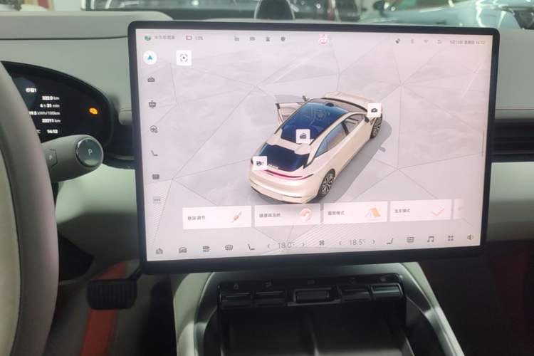 Used Zeekr 007GT 2025 Four-Wheel Drive Intelligent Driving Version 75 kWh Audio And AC Panel