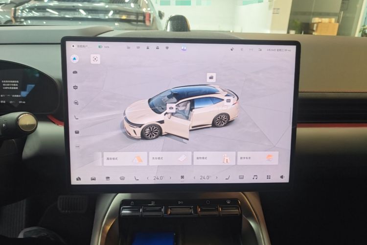 Used Zeekr 007GT 2025 Four-Wheel Drive Intelligent Driving Version 75 kWh Audio And AC Panel