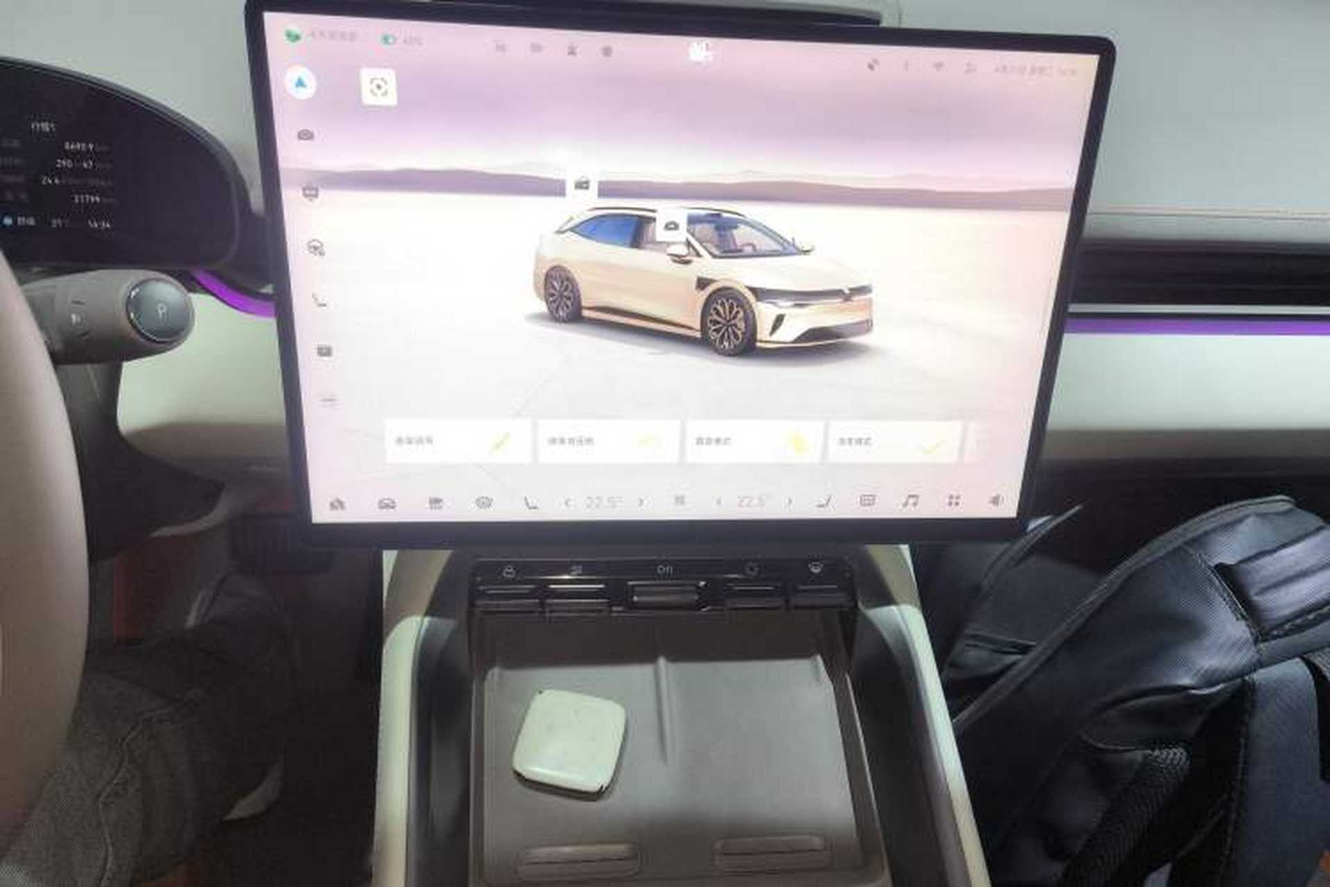 Used Zeekr 007GT 2025 Four-Wheel Drive Intelligent Driving Version 75 kWh Audio And AC Panel