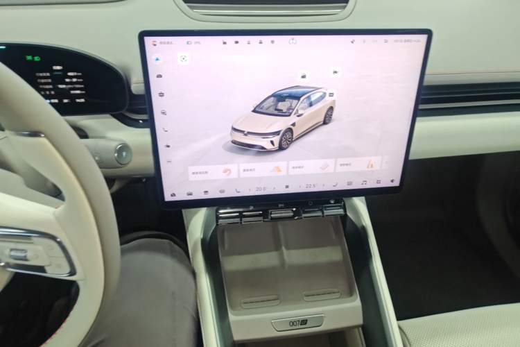 Used Zeekr 007GT 2025 Rear-Drive Intelligent Driving Version 75 kWh Audio And AC Panel