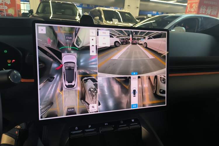 Used Zeekr 007GT 2025 Four-Wheel Drive Intelligent Driving Version 75 kWh Audio And AC Panel