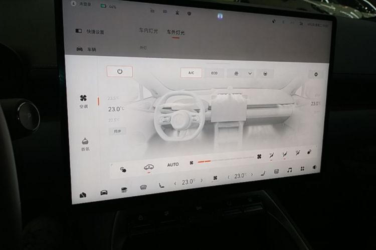 Used Zeekr 007GT 2025 Long-Range Rear-Wheel Drive Intelligent Driving Version 100 kWh Audio And AC Panel