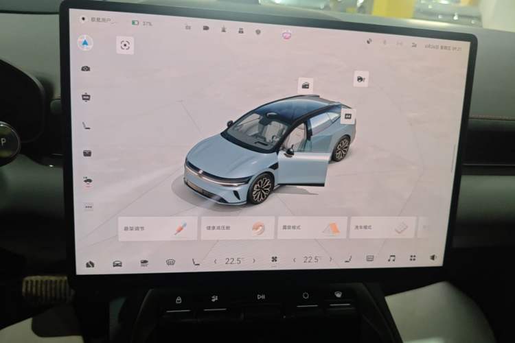 Used Zeekr 007GT 2025 Four-Wheel Drive Intelligent Driving Version 75 kWh Audio And AC Panel