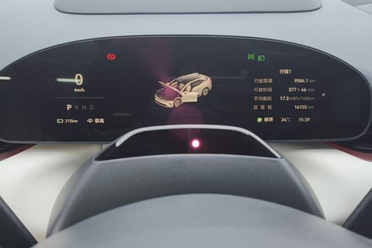 Used Zeekr 007GT 2025 Four-Wheel Drive Intelligent Driving Version 75 kWh Instrument Cluster