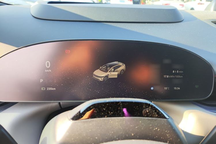 Used Zeekr 007GT 2025 Rear-Drive Intelligent Driving Version 75 kWh Instrument Cluster