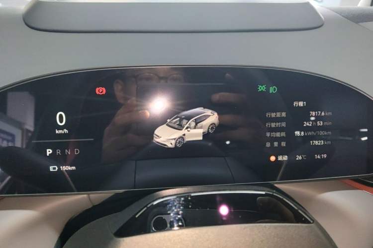 Used Zeekr 007GT 2025 Rear-Drive Intelligent Driving Version 75 kWh Instrument Cluster