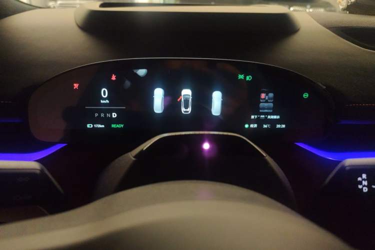 Used Zeekr 007GT 2025 Rear-Drive Intelligent Driving Version 75 kWh Instrument Cluster