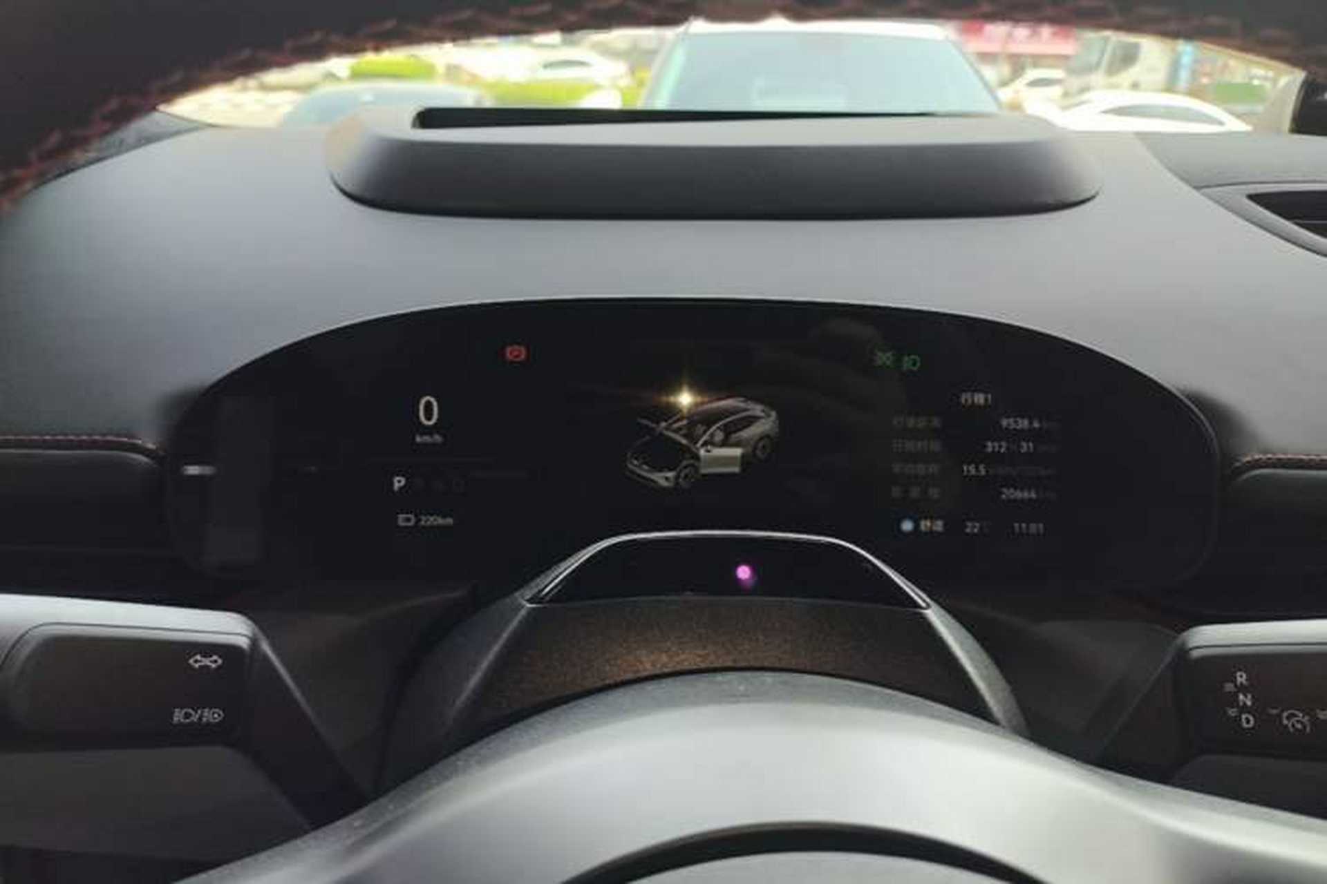 Used Zeekr 007GT 2025 Long-Range Rear-Wheel Drive Intelligent Driving Version 100 kWh Instrument Cluster