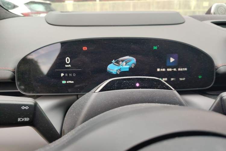 Used Zeekr 007GT 2025 Rear-Drive Intelligent Driving Version 75 kWh Instrument Cluster