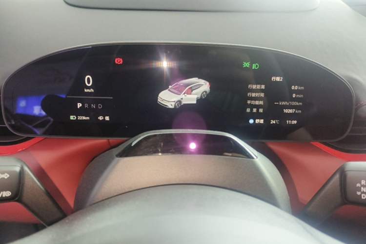 Used Zeekr 007GT 2025 Four-Wheel Drive Intelligent Driving Version 75 kWh Instrument Cluster