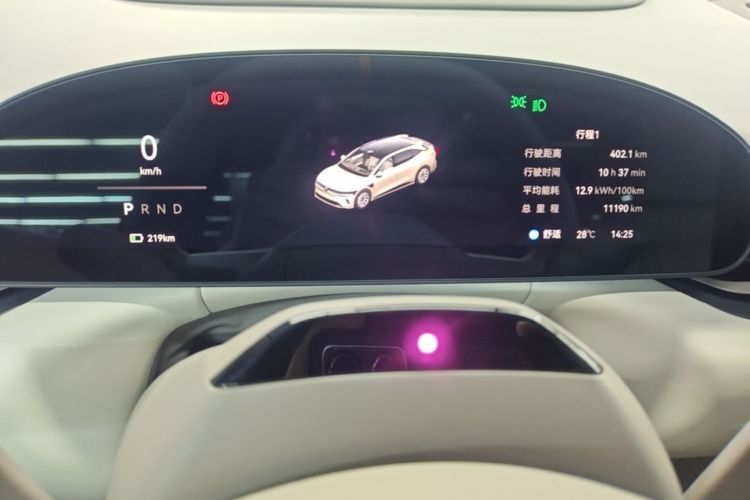 Used Zeekr 007GT 2025 Rear-Drive Intelligent Driving Version 75 kWh Instrument Cluster