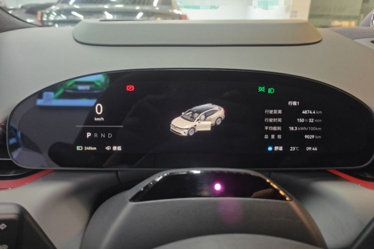 Used Zeekr 007GT 2025 Four-Wheel Drive Intelligent Driving Version 75 kWh Instrument Cluster