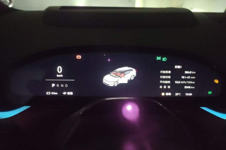 Used Zeekr 007GT 2025 Four-Wheel Drive Intelligent Driving Version 75 kWh Instrument Cluster