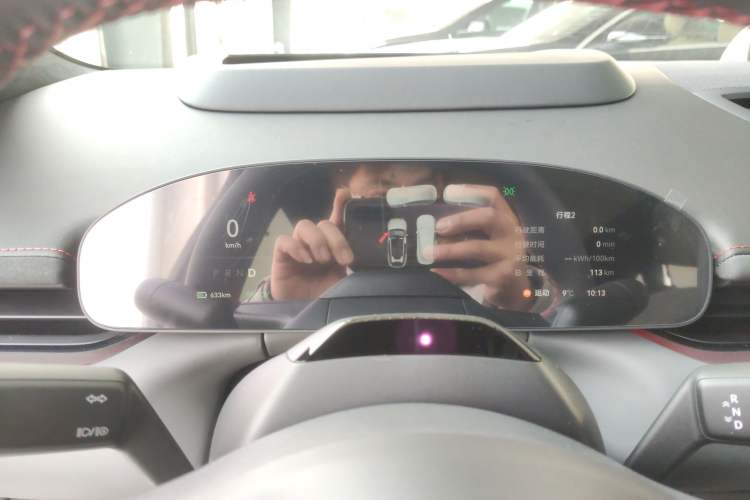 Used Zeekr 007GT 2025 Long-Range Rear-Wheel Drive Intelligent Driving Version 100 kWh Instrument Cluster
