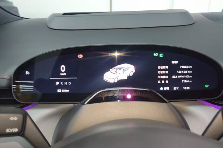Used Zeekr 007GT 2025 Rear-Drive Intelligent Driving Version 75 kWh Instrument Cluster