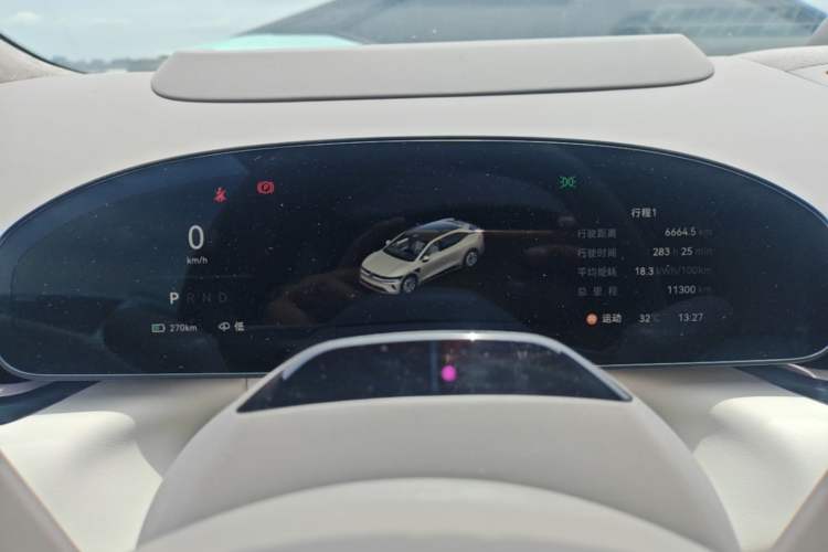 Used Zeekr 007GT 2025 Four-Wheel Drive Intelligent Driving Version 75 kWh Instrument Cluster