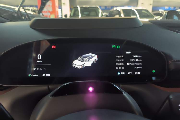 Used Zeekr 007GT 2025 Four-Wheel Drive Intelligent Driving Version 75 kWh Instrument Cluster