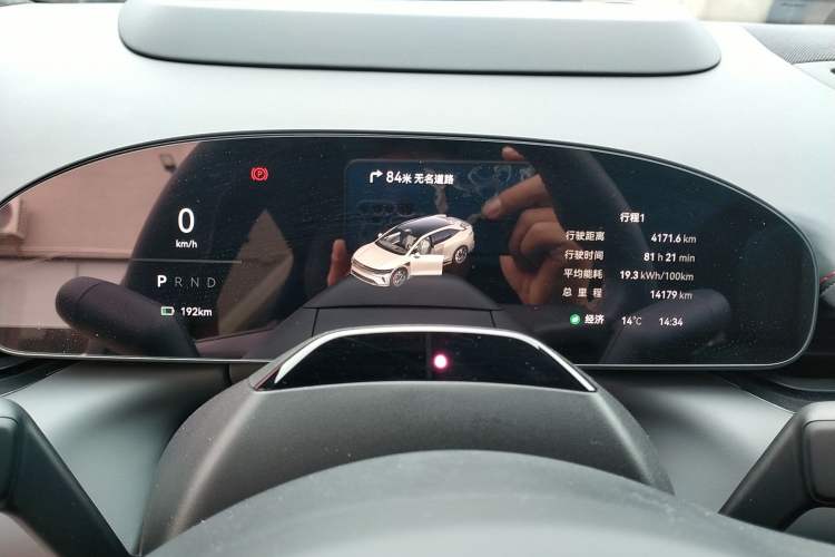 Used Zeekr 007GT 2025 Rear-Drive Intelligent Driving Version 75 kWh Instrument Cluster
