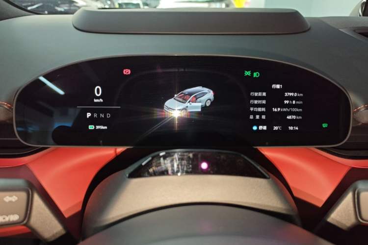 Used Zeekr 007GT 2025 Rear-Drive Intelligent Driving Version 75 kWh Instrument Cluster