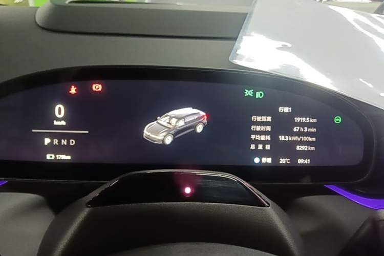Used Zeekr 007GT 2025 Rear-Drive Intelligent Driving Version 75 kWh Instrument Cluster