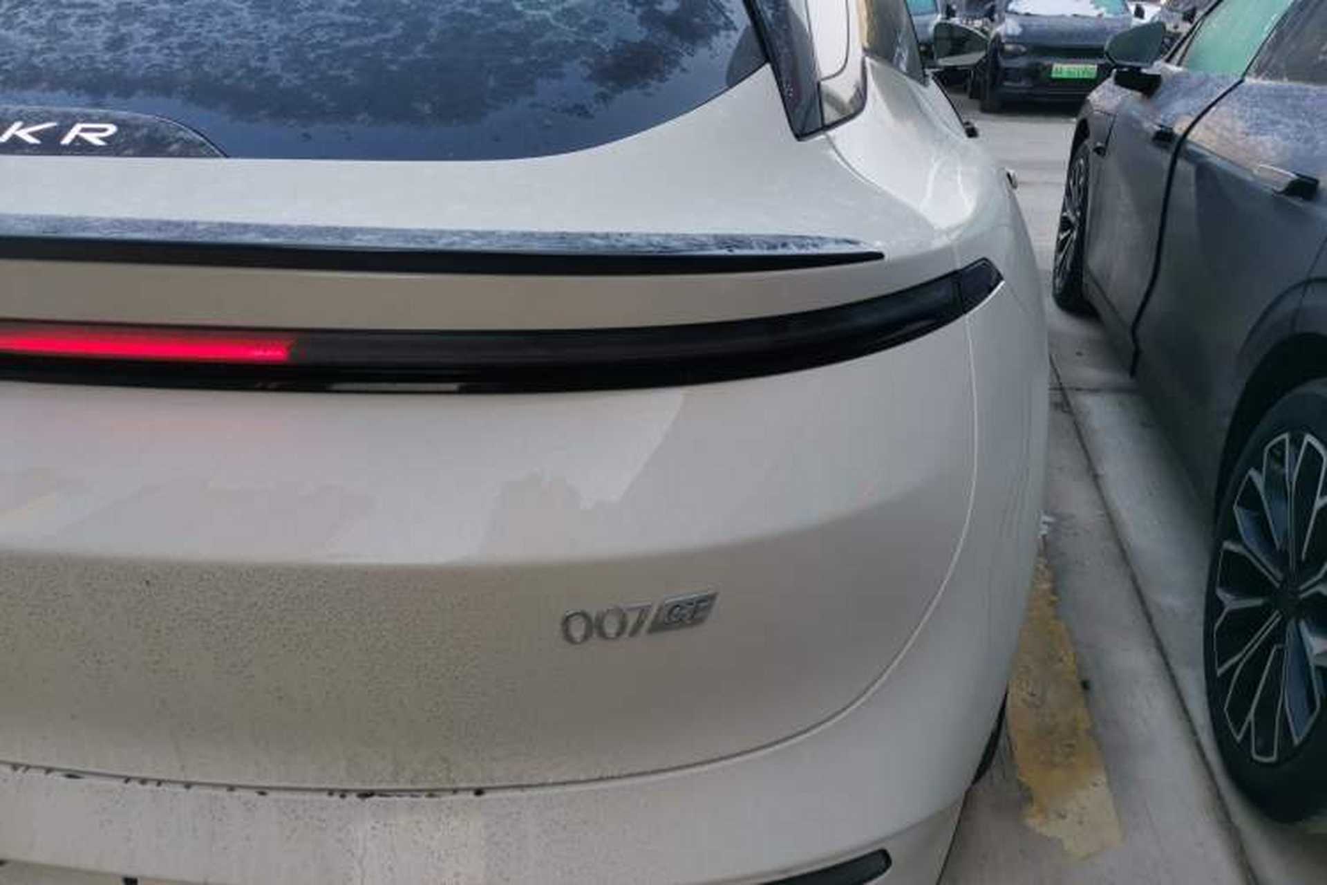 Used Zeekr 007GT 2025 Rear-Drive Intelligent Driving Version 75 kWh Right Rear Taillight