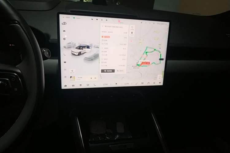 Used Zeekr 007GT 2025 Long-Range Rear-Wheel Drive Intelligent Driving Version 100 kWh Audio And AC Panel