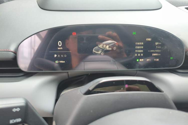 Used Zeekr 007GT 2026 Model Rear-Drive Max Version 75 kWh Instrument Cluster