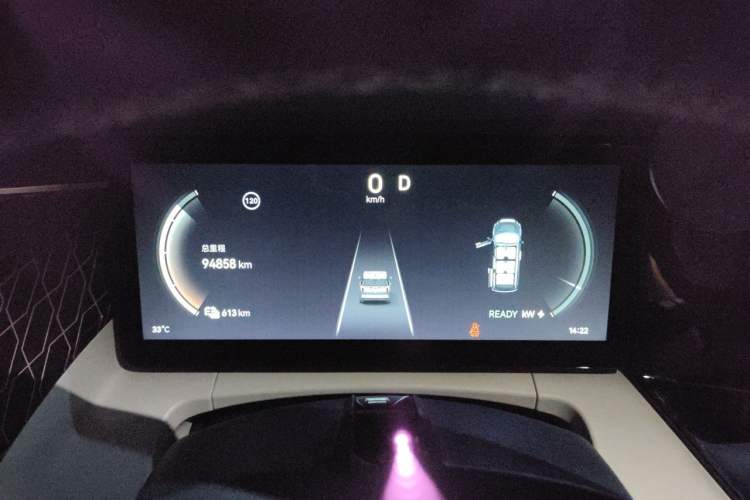 Used Zeekr 009 2022 Revised WE Version Instrument Cluster