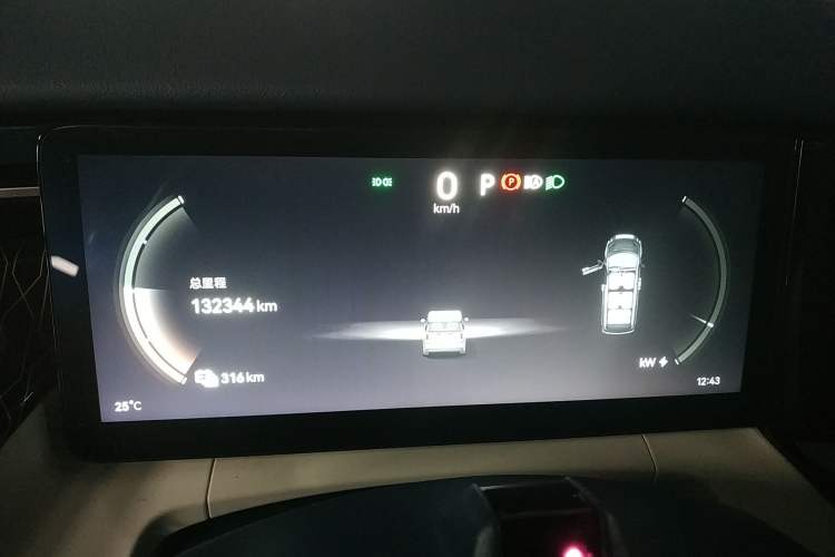 Used Zeekr 009 2022 WE Edition Instrument Cluster