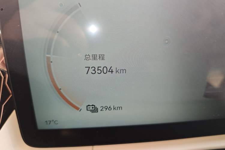 Used Zeekr 009 2022 WE Edition Odometer Close Up