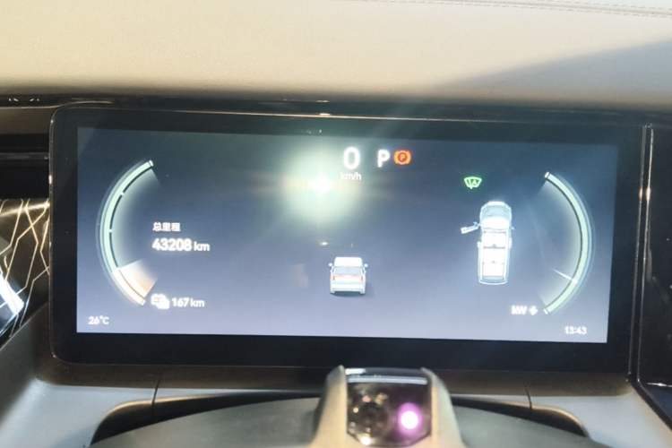 Used Zeekr 009 2022 WE Edition Instrument Cluster