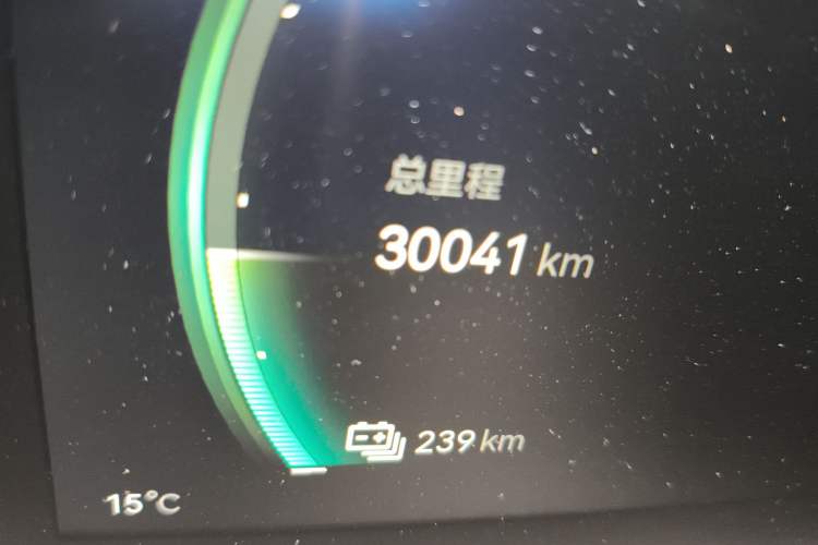 Used Zeekr 009 2022 WE Edition Odometer Close Up