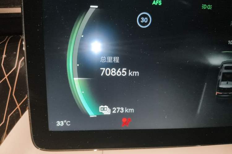 Used Zeekr 009 2022 ME Edition Odometer Close Up