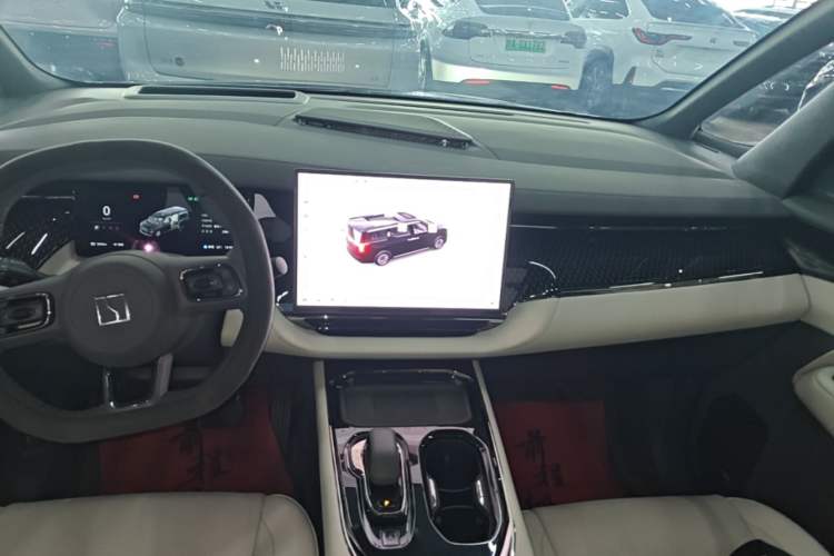 Used Zeekr 009 2024 Six-Seat Executive Version 4WD 108 kWh Audio And AC Panel