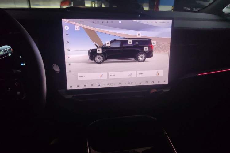 Used Zeekr 009 2024 GAC Trumpchi Audio And AC Panel