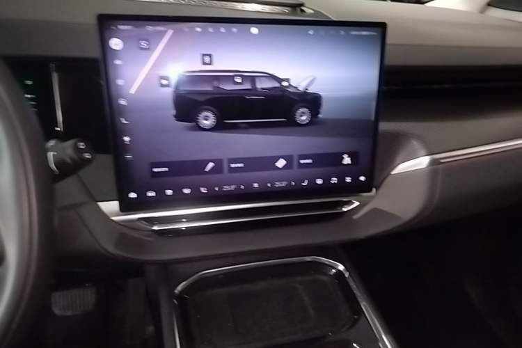 Used Zeekr 009 2024 GAC Trumpchi Audio And AC Panel
