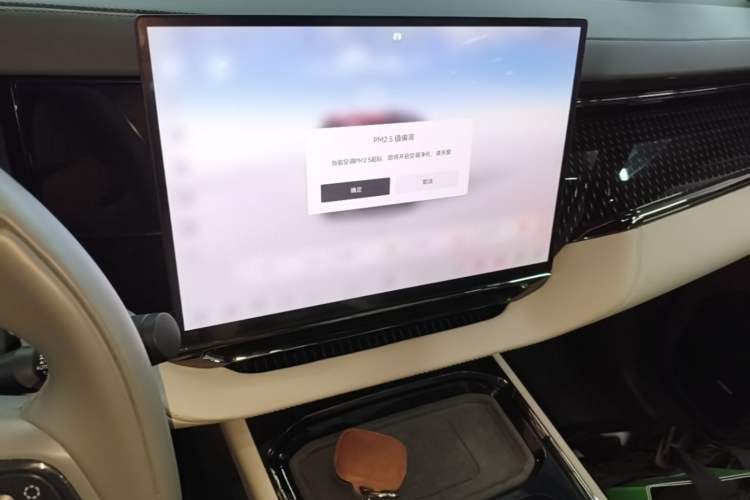 Used Zeekr 009 2024 7-Seater Aisle Version 108 kWh Audio And AC Panel
