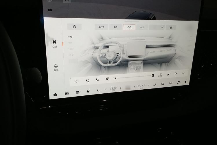 Used Zeekr 009 2024 7-Seater Aisle Version 108 kWh Audio And AC Panel