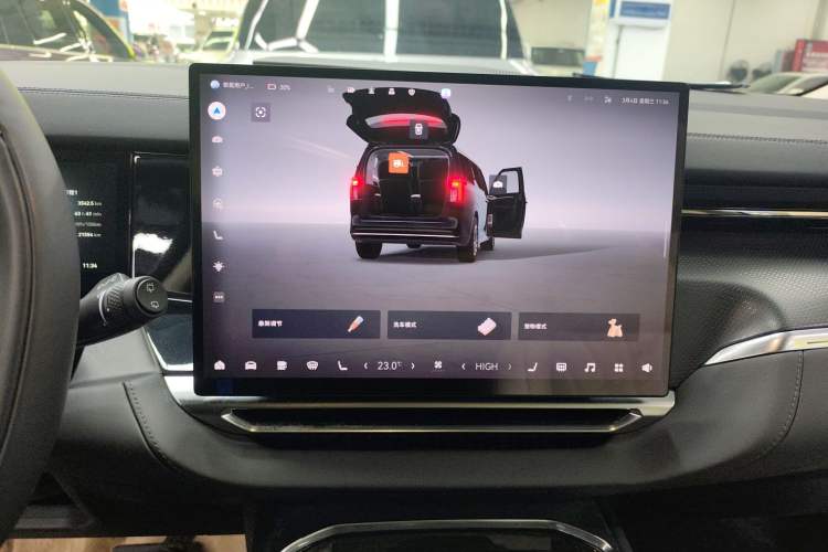 Used Zeekr 009 2024 GAC Trumpchi Audio And AC Panel