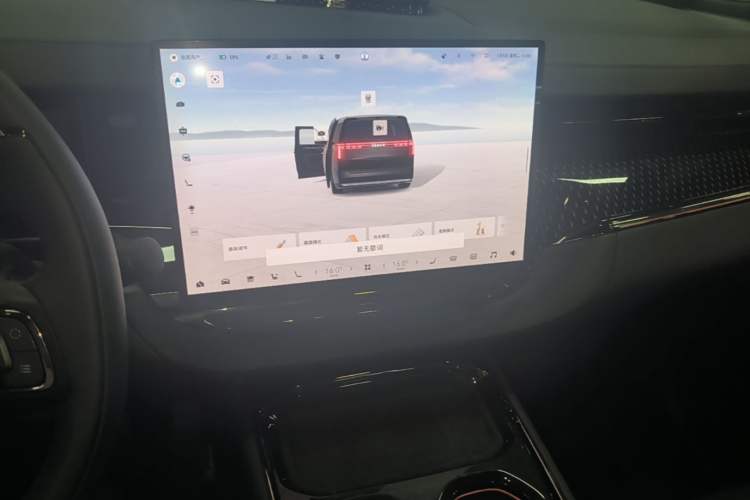 Used Zeekr 009 2024 7-Seater Walk-Through Version Four-Wheel Drive 108 kWh Audio And AC Panel