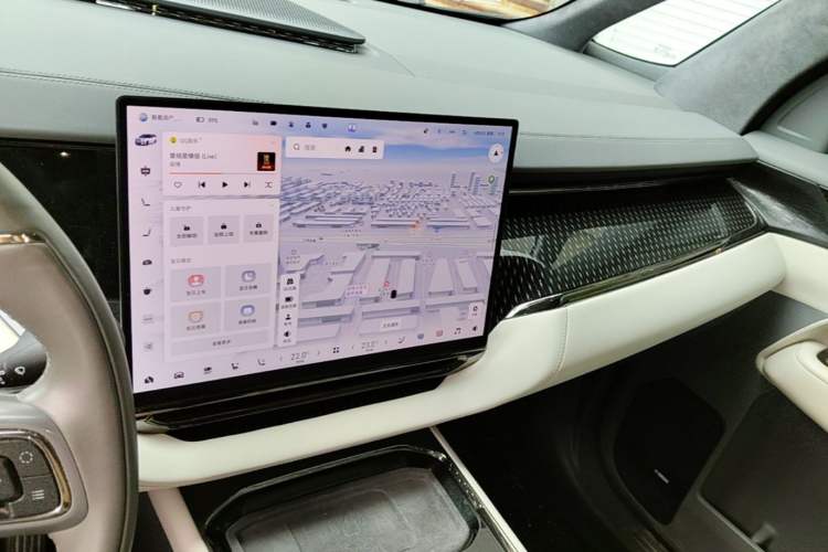 Used Zeekr 009 2024 7-Seater Aisle Version 108 kWh Audio And AC Panel